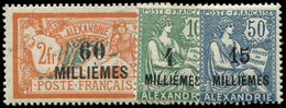 * ALEXANDRIE 61/63 : La Série, TB - Autres & Non Classés