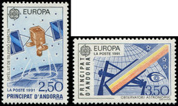 ** ANDORRE 402/03 : Europa 1991, TB - Nuevos