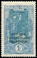 * CONGO 102a : 1f. Outremer Et Bleu, SANS Surcharge De La Nouvelle Valeur, TB - Sonstige & Ohne Zuordnung