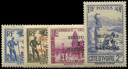 ** COTE D'IVOIRE 165/68 : Secours National, TB - Other & Unclassified