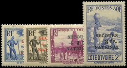 ** COTE D'IVOIRE 165/68 : Secours National, TB - Sonstige & Ohne Zuordnung