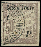 COTE D'IVOIRE Colis Px 18 : 50c. Lilas, Obl., TB. Br - Otros & Sin Clasificación