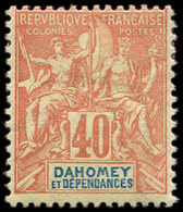 * DAHOMEY 12 : 40c. Orange, TB - Autres & Non Classés