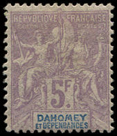 * DAHOMEY 17 : 5f. Violet, TB - Other & Unclassified