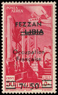 ** FEZZAN PA 2 : 7f50 Sur 50c. Rose Carminé, TB. Br - Other & Unclassified