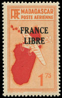 ** MADAGASCAR PA 46 : 1f75 Orange, FRANCE LIBRE, TB - Other & Unclassified