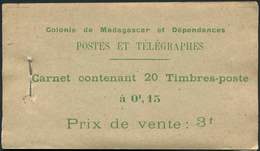 MADAGASCAR Carnet 6 : 20 T. N°156, TB - Andere & Zonder Classificatie