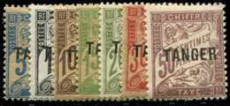 * MAROC Taxe 35/41 : Série Surch. TANGER, TB - Other & Unclassified