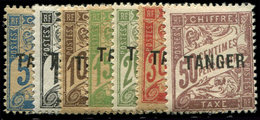 * MAROC Taxe 35/41 : Série Surch. TANGER, TB - Sonstige & Ohne Zuordnung