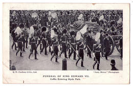 6491 - London ( Westminster Abbey ) - Funeral Of King Edward VII ( Coffin Entering Hyde-Park ) - " Daily Mirror Ph. " - - Westminster Abbey