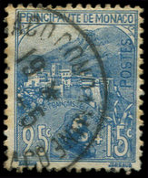 MONACO 30 : 25c. + 15c., Obl., TB - Unused Stamps