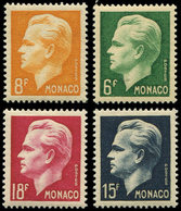 ** MONACO 365/68 : Rainier III, TB - Unused Stamps