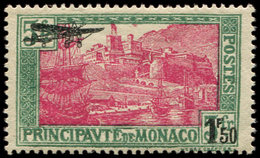 ** MONACO PA 1 : 1f.50 Sur 5f. Vert Et Rose-lilas, TB - Luftfahrt