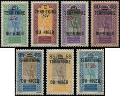 ** NIGER 18/24 : Série Surch. De 1922-26, TB - Otros & Sin Clasificación