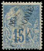 * NOUVELLE CALEDONIE 26 : 15c. Bleu, TB - Unused Stamps