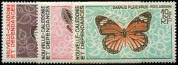 ** NOUVELLE CALEDONIE PA 92/94 : Papillons, TB - Unused Stamps