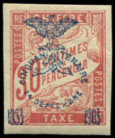 * NOUVELLE CALEDONIE Taxe 11 : 30c. Carmin, TB - Timbres-taxe