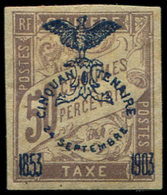 * NOUVELLE CALEDONIE Taxe 12 : 50c. Lilas, TB - Postage Due