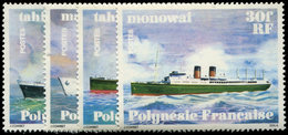 ** POLYNESIE FRANCAISE 124/27 : Bateaux, TB - Unused Stamps