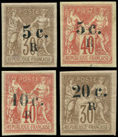 * REUNION 7/10 : Type Sage, Surch. De 1885-86, TB - Autres & Non Classés