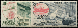 ** SAINT PIERRE ET MIQUELON PA 18/20 : Sujets Divers 1947, TB - Ungebraucht