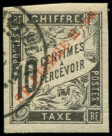 SAINT PIERRE ET MIQUELON Taxe 2 : 10c. Noir, Obl., TB - Postage Due