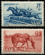 ** SARRE 253/54 : Journée Du Cheval, TB - Neufs