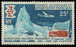 ** T.A.A.F. 31 : Expéditions Polaires, 25f., TB - Unused Stamps