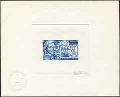 WALLIS ET FUTUNA PA 44 : La Pérouse, épreuve D'artiste En Bleu, Signée, TB - Used Stamps