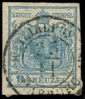 AUTRICHE 5a : 9k. Bleu, Obl. Càd K.K. FILIAL POSTAMT/MARBURG, R Et TB - Autres & Non Classés