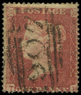 GRANDE BRETAGNE 12 : 1p. Rouge Carminé, Obl., TB - Used Stamps