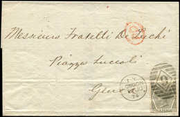 Let GRANDE BRETAGNE 52 : 6p. Gris-olive Obl. GC 9 S. LSC, Càd LONDON 1/6/74, Arr. GENOVA, TTB - Used Stamps