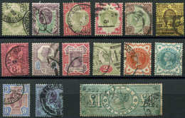GRANDE BRETAGNE 91/105 : La Série, TB - Used Stamps