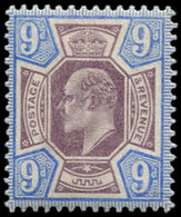 ** GRANDE BRETAGNE 115 : 9d. Bleu Et Violet-brun, TB - Used Stamps