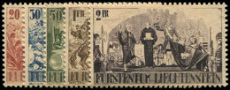 ** LIECHTENSTEIN 177/81 : La Série, TB - Unused Stamps
