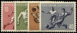 * LIECHTENSTEIN 284/87 : Série Sports, TB - Neufs