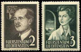 ** LIECHTENSTEIN 294/95 : Couple Princier, TB - Unused Stamps