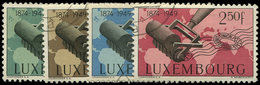 LUXEMBOURG 425/28 : UPU, La Série Obl., TB - 1852 Guillaume III