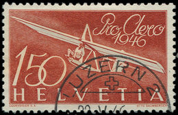SUISSE PA 40 Obl. Càd Lüzern, Planeur SG 38, TB - Unused Stamps