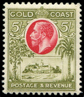 * COTE DE L'Or 105 : 5s. S. Vert-olive Et Carmin, TB - Côte D'Or (...-1957)