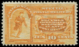 * ETATS-UNIS Exprès 5 : 10c. Orange, TB - Special Delivery, Registration & Certified