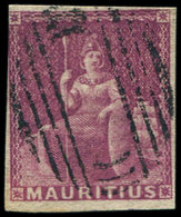 ILE MAURICE 14 : (9p.) Lilas-rose, Obl., B/TB - Mauritius (...-1967)