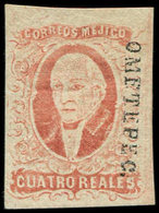 * MEXIQUE 4 : 4r. Rouge, TB - Mexico