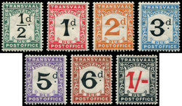 * TRANSVAAL Taxe 1/7 : La Série, TB - Transvaal (1870-1909)