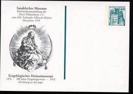 Bund PP100 C2/013 ALBRECHT DÜRER MARIENLEBEN Kirchberg Jagst 1978 - Private Postcards - Mint