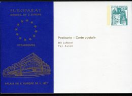 Bund PP100 D1/001 EUROPARAT PALAIS DE L'EUROPE STRASBOURG 1977 - Privé Postkaarten - Ongebruikt