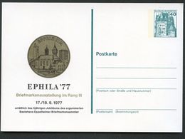 Bund PP100 D2/008 EPPELHEIM PAULUSKIRCHE  1977 - Cartes Postales Privées - Neuves