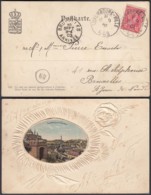 Luxembourg 1902 - Carte Postale Illustrée Vers Bruxelles ..................... (EB) DC5459 - Altri & Non Classificati