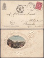 Luxembourg 1902 - Carte Postale Illustrée Vers Bruxelles ..................... (EB) DC5459 - Andere & Zonder Classificatie