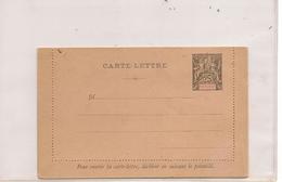 1892 - SAGE N° 38 SUR ENTIER POSTAL - Storia Postale